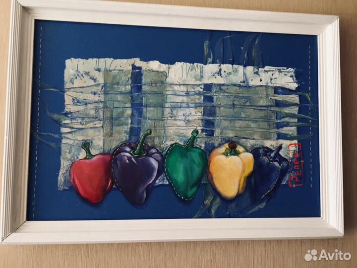 Картина Е.Цыганкова Перец Масло 2003