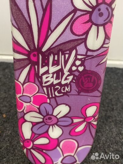 Горные лыжи на девочку 112 (комплект)