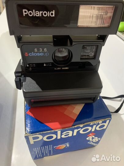 Касетный фотоаппарат Polaroid 636 closeup