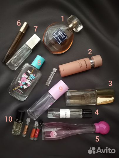 Духи женские пакетом