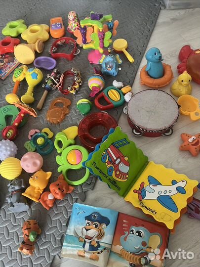 Пакет игрушек с рождения и до 2 лет