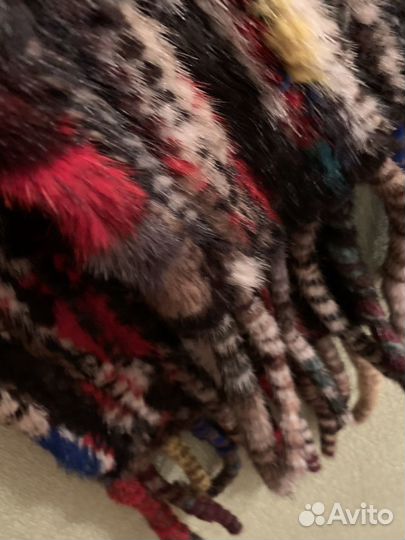 Норковый шарф