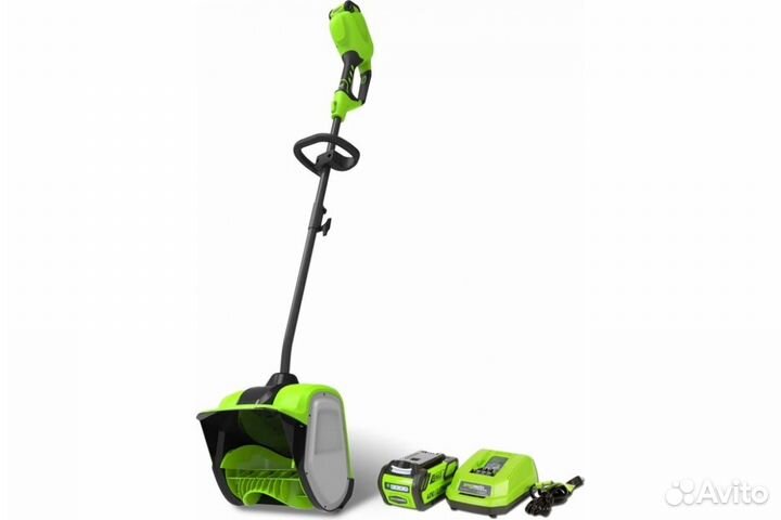 Аккумуляторный снегоуборщик GreenWorks GD40SSK2