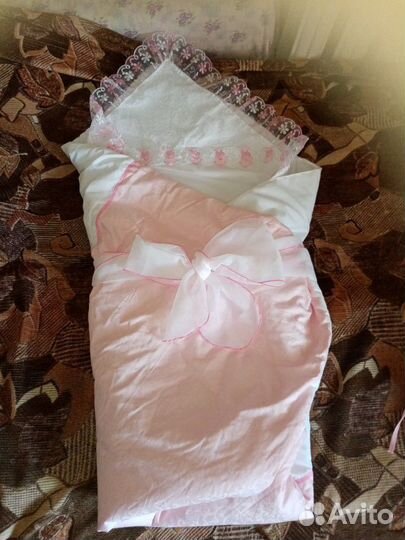 Конверт на выписку для девочки