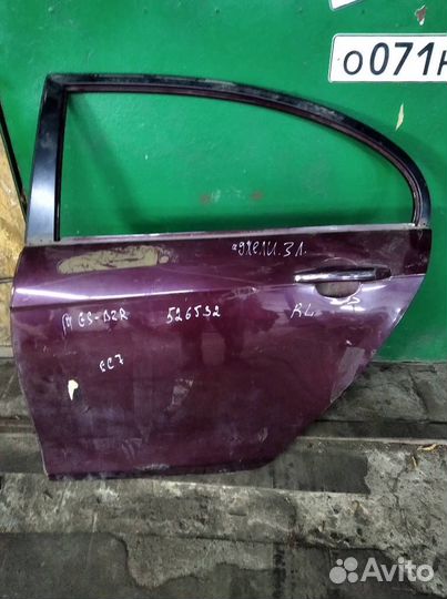 Дверь левая задняя 106200276202 Geely Emgrand EC7