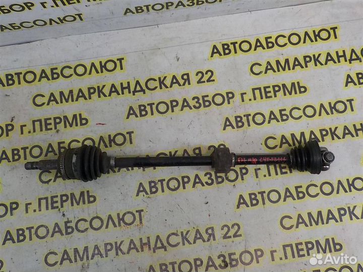 Полуось передняя правая Toyota Corolla (E150) 200