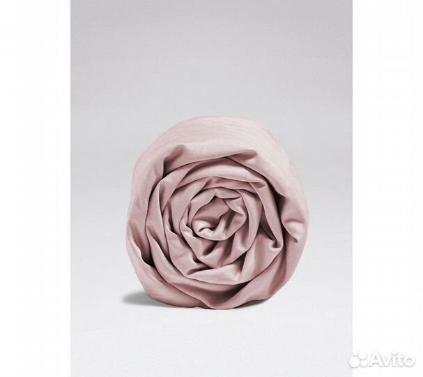 Простынь GoodNight Сатин 160х200х20 Розовый на рез