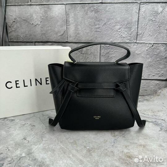 Сумка Celine Belt 20 чёрная