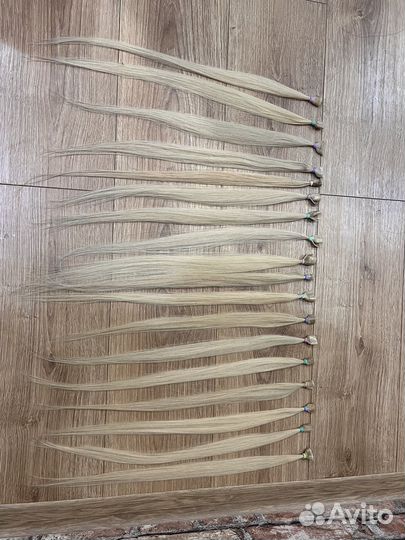 Волосы для наращивания натуральные б/у