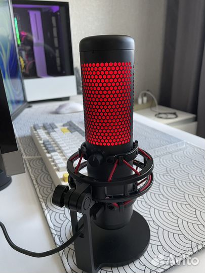 Микрофон hyperx quadcast