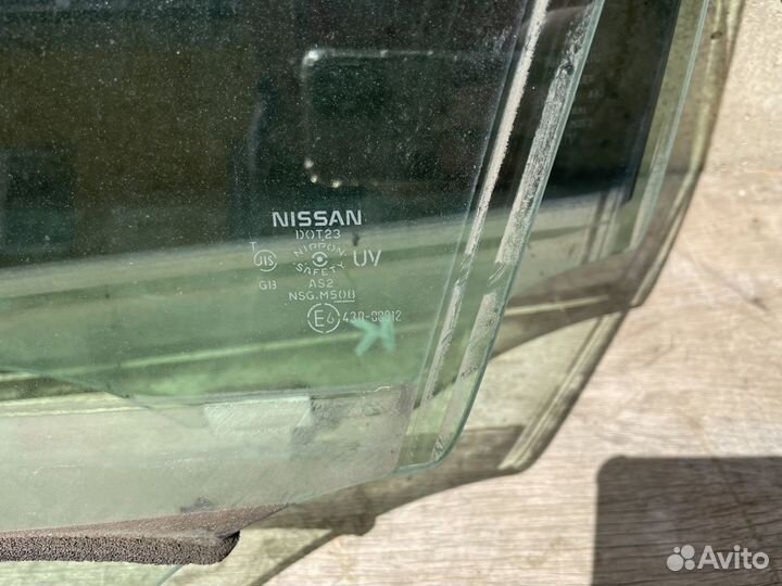 Стекло боковое переднее заднее nissan teana J32