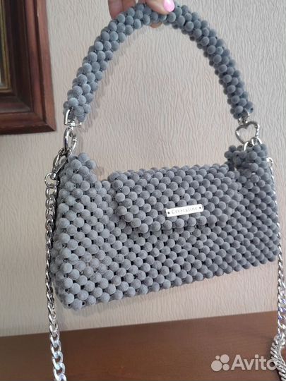 Сумочка из бархата