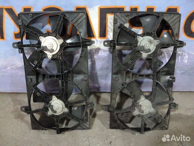 Nissan teana j31 диффузор вентиятора с моторм