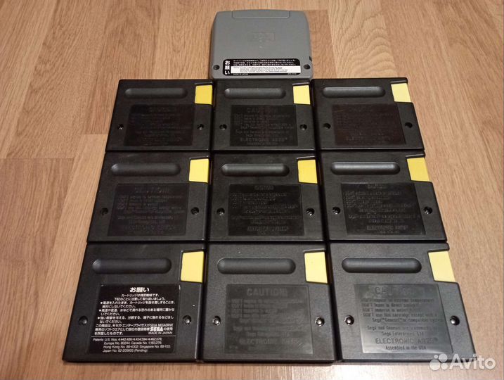 Катриджи sega лицензия