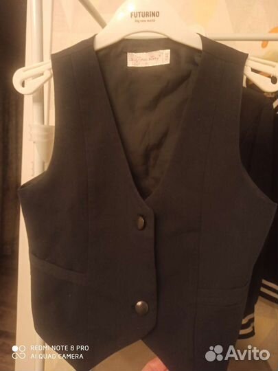 Жилетка для девочки 128 134