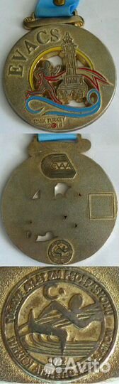 Медаль спортивная evaa evacs evaci evacns