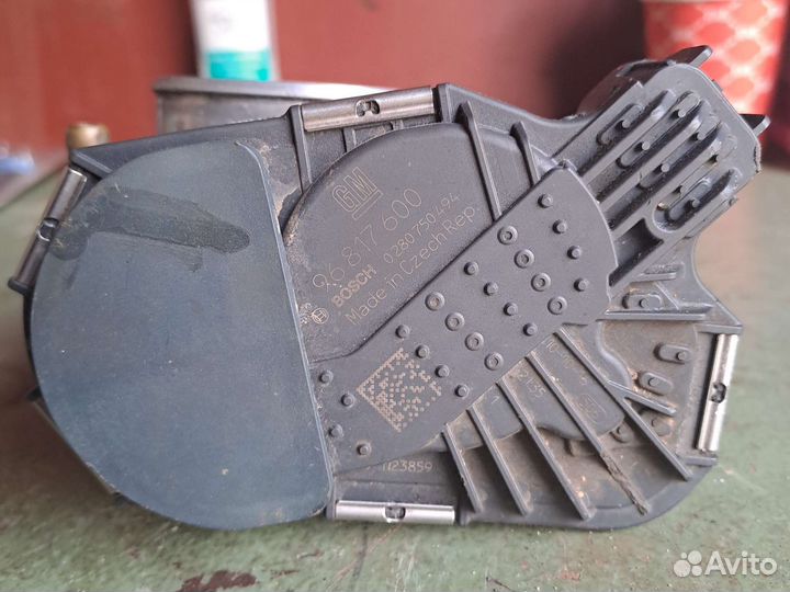 Дроссельная заслонка chevrolet cruze 1.6