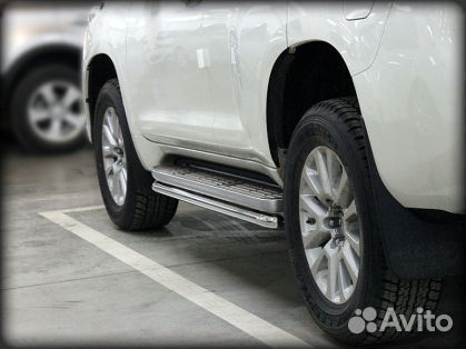 Пороги Тойота Ленд Крузер Прадо 150, 2013-2017г.в