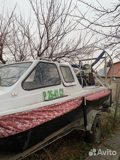 Аэроглиссер для рыбалки/ охоты прицепом в подарок
