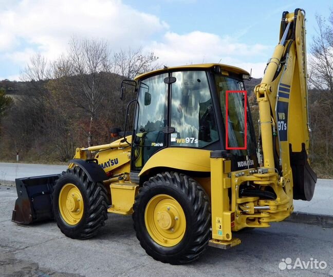 Komatsu 5-ser стекло заднее 42N-54-15220
