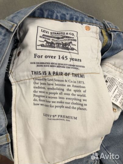 Джинсы мужские levis 502