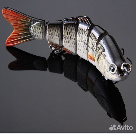 Воблер составной свимбейт 10 см, 17 гр. крючок #6