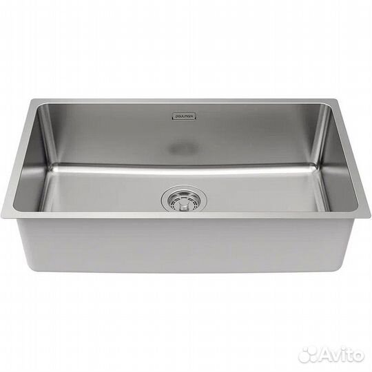 Кухонная мойка Paulmark Yuni 76 YU76-BS брашированная сталь