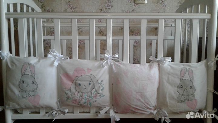 Бортики в детскую кроватку
