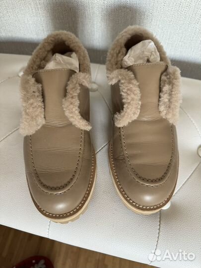 Лоферы на меху