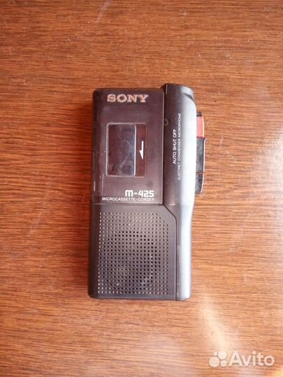 Кассетный диктофон sony
