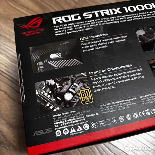 Блок питания ROG Strix 1000W