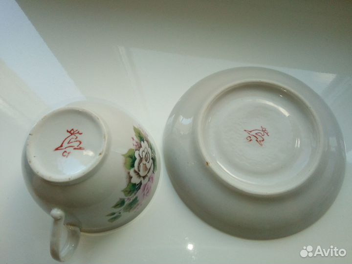 Чашка с блюдцем розы Дулево, Мельница для специй