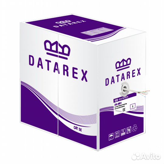 Кабель витая пара Datarex UTP FTP 5e pvc lszh lslt