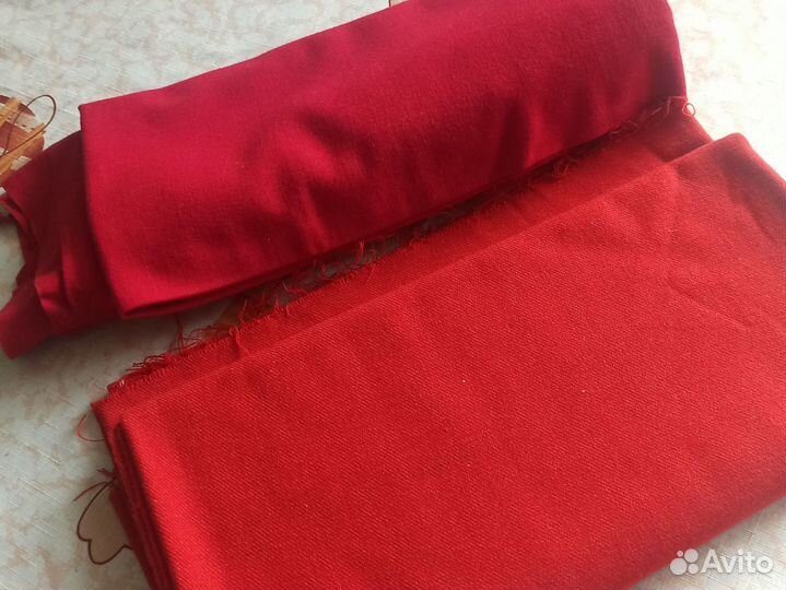 Отрезы ткани шерсть СССР