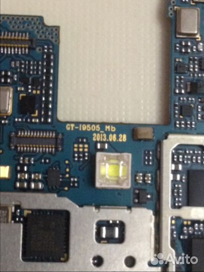 Материнская плата samsung S4 i9505 LTE На запчасти