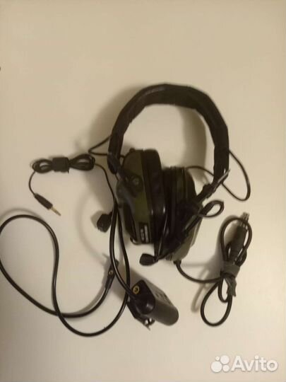 Тактические активные наушники