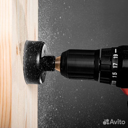 Набор кольцевых пил по дереву, 64-127 мм, 8 предме