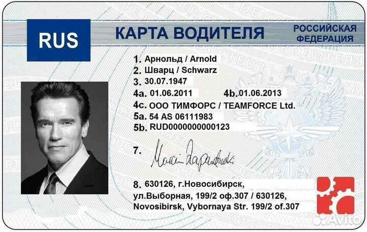 Изготовление карты c скзи