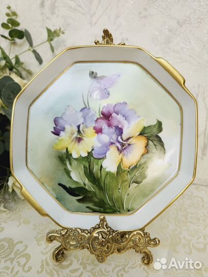 Тарелка/ поднос/ блюдо. Лимож