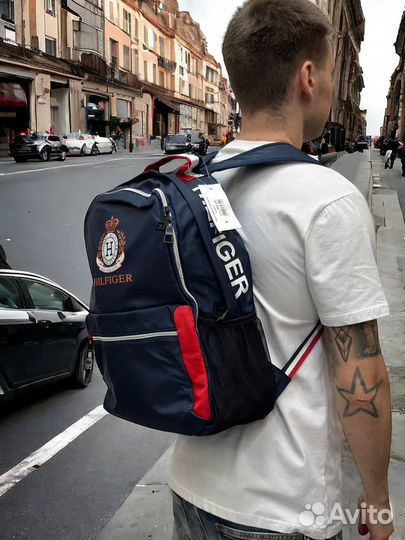 Рюкзак Tommy Hilfiger тканевый