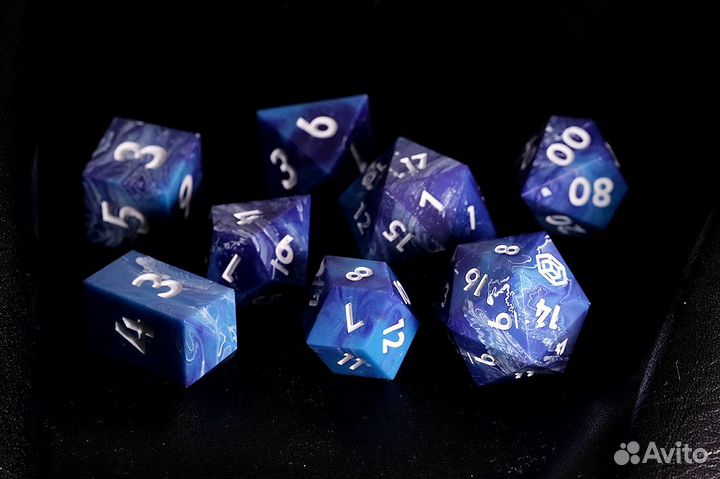 Дайсы/игральные кости для D&D, набор 