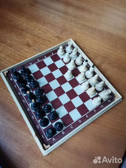 Шахматы магнитные дорожные