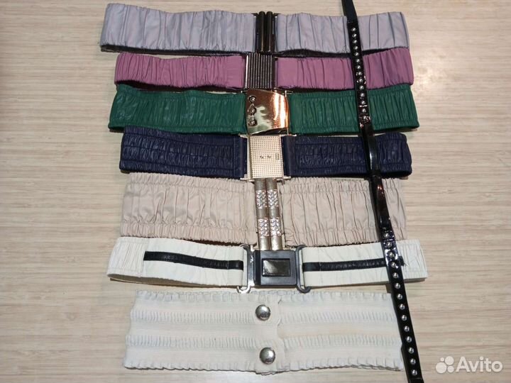 Ремни-резинки, галстуки, запонки