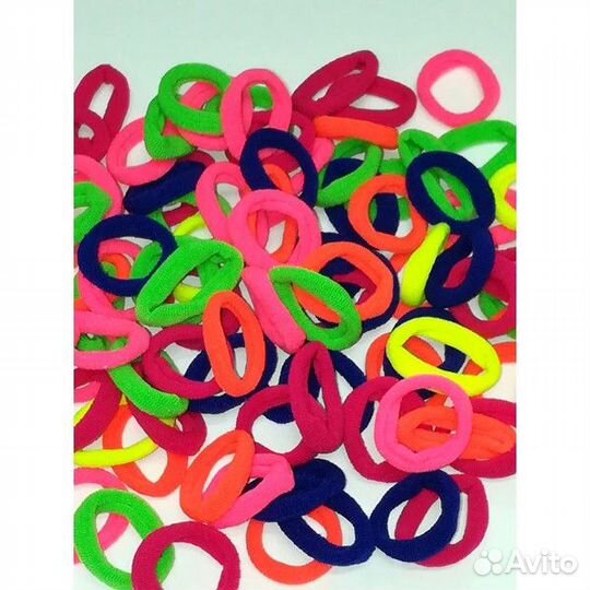 Резинки для волос 100 шт