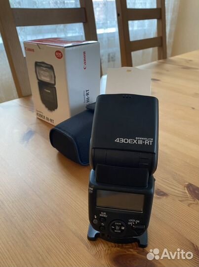 Вспышка Canon speedlite 430 ex III-RT