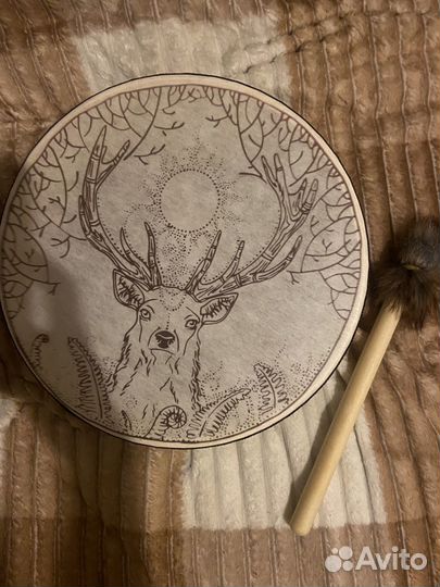 Бубен шаманский новый