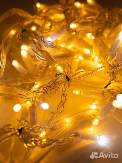 Гирлянда штора уличная 3х3