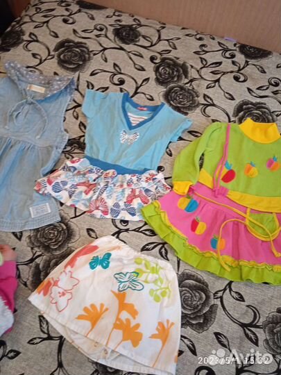 Детские вещи пакетом для девочек