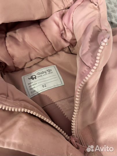 Куртка кожаная детская 92