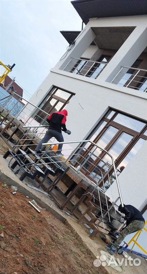 Перила, поручни, ограждения из нержавеющей стали